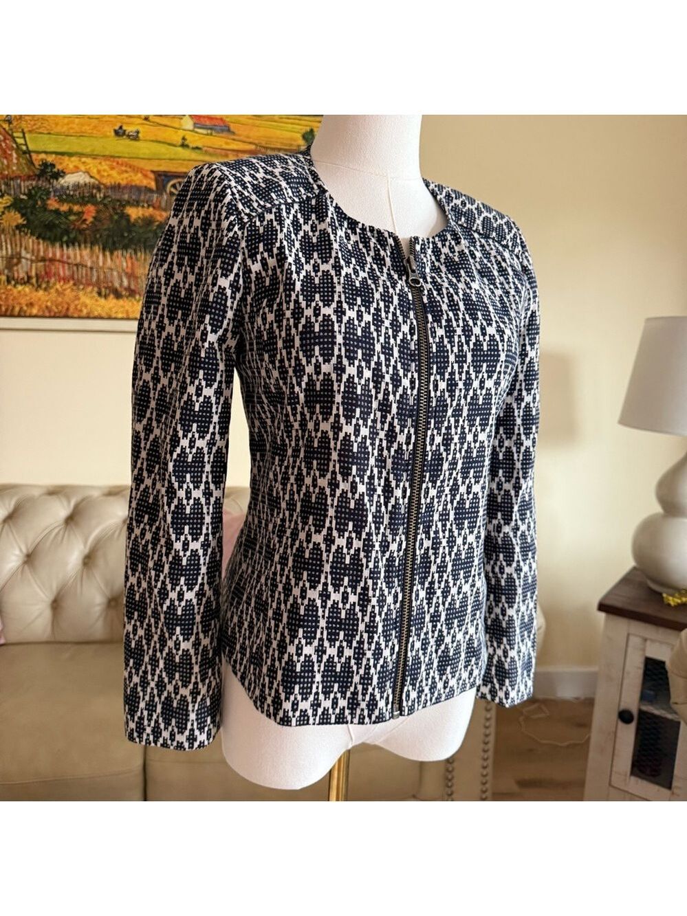 J. Crew Patterned Jacket - Picture 3 of 10